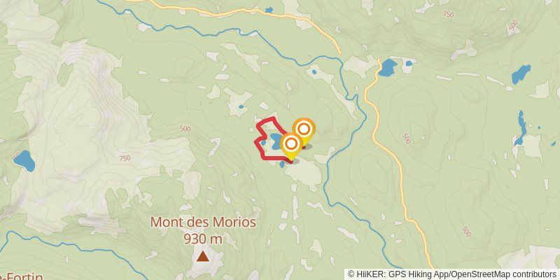 La Traversé de Charlevoix alt 3 Map