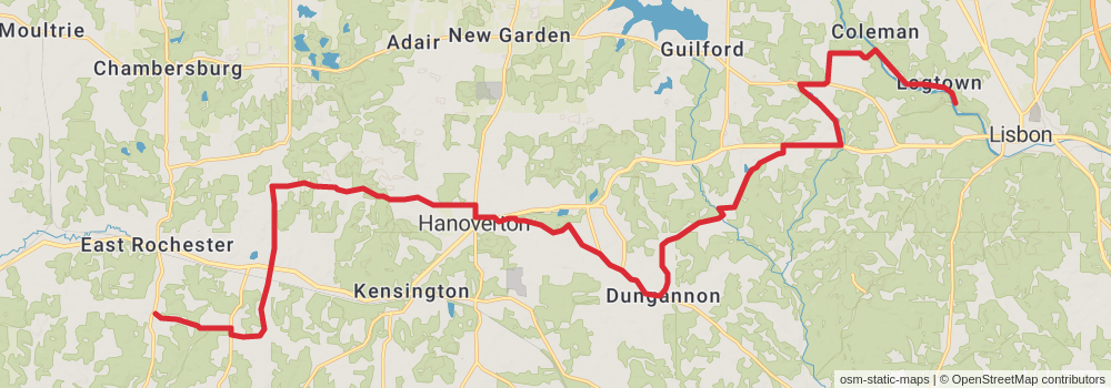 American Perimeter Trail - North Country Primary stage 4 Map