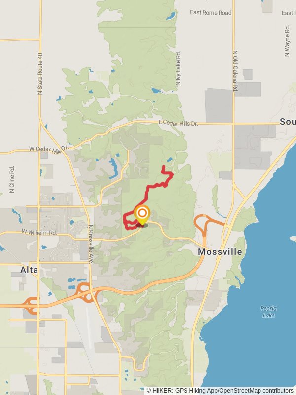 Robinson Park North and Illinois River Bluff Trail