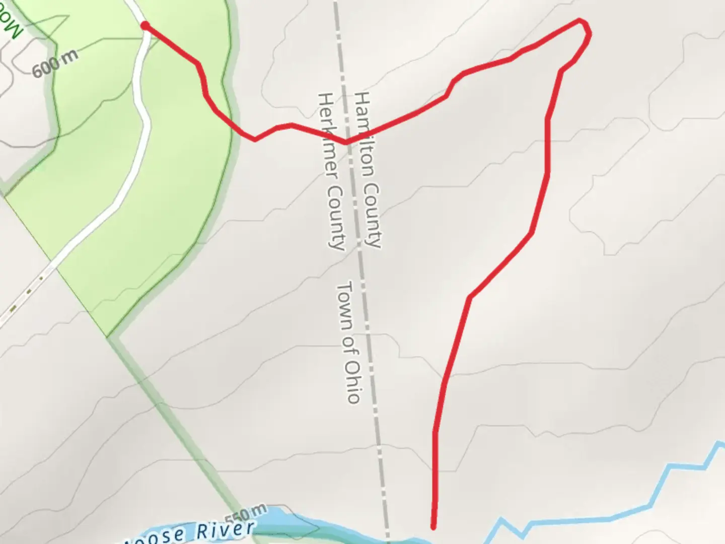 An image depicting the trail Rock Dam Trail and its surrounding area.