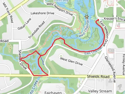 East and West Channel and Islands Loop Trail