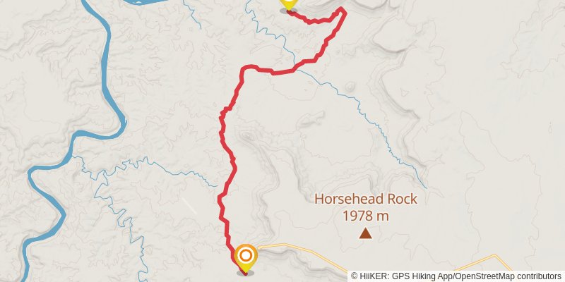 American Discovery Trail - Utah stage 14 Map