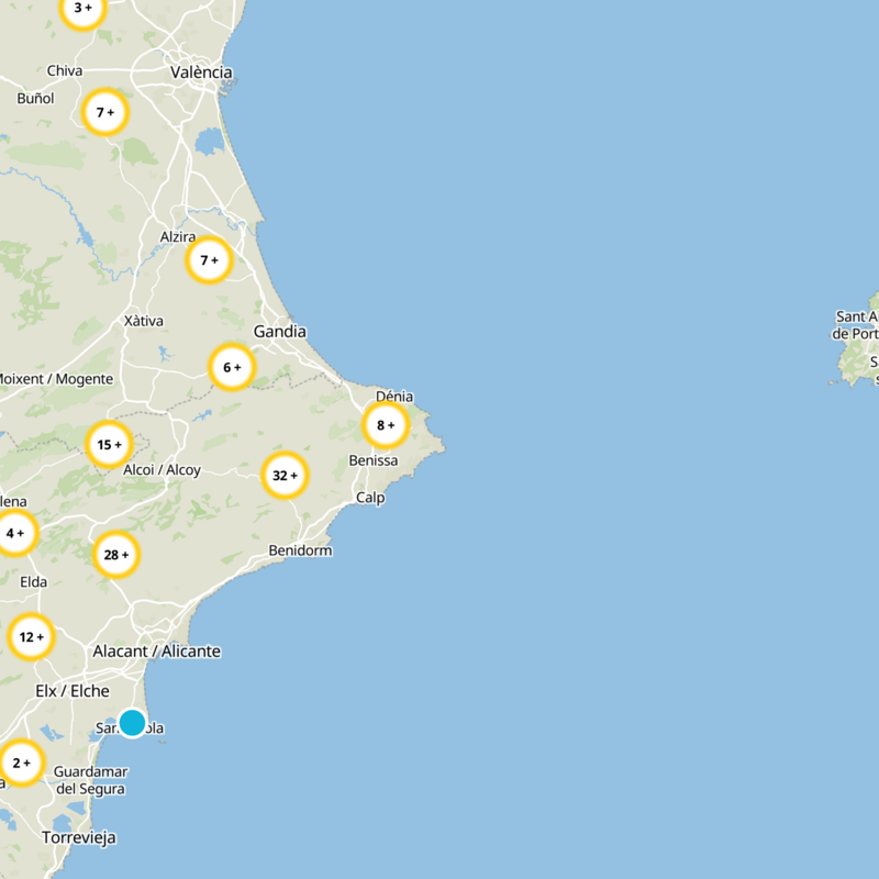 Xàbia / Jávea Static Map