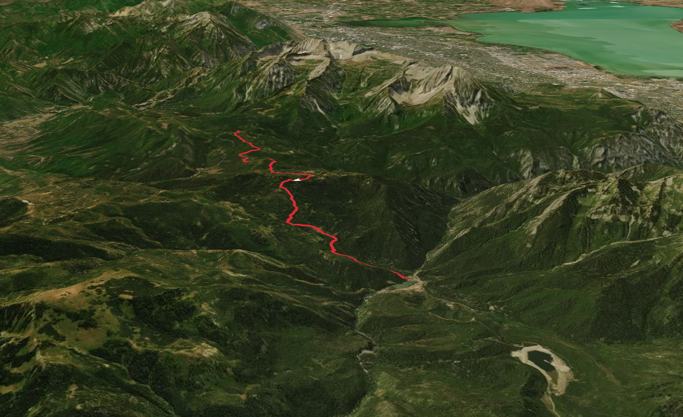 Tibble Fork Reservoir Trail