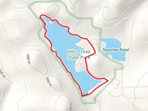 Hills Creek Lake Loop - Hillscreek Drive Loop