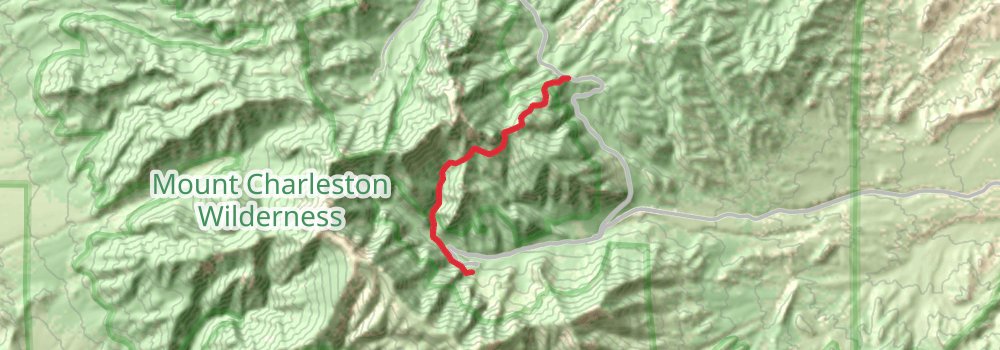 North and South Loop Trail stage 3 Map