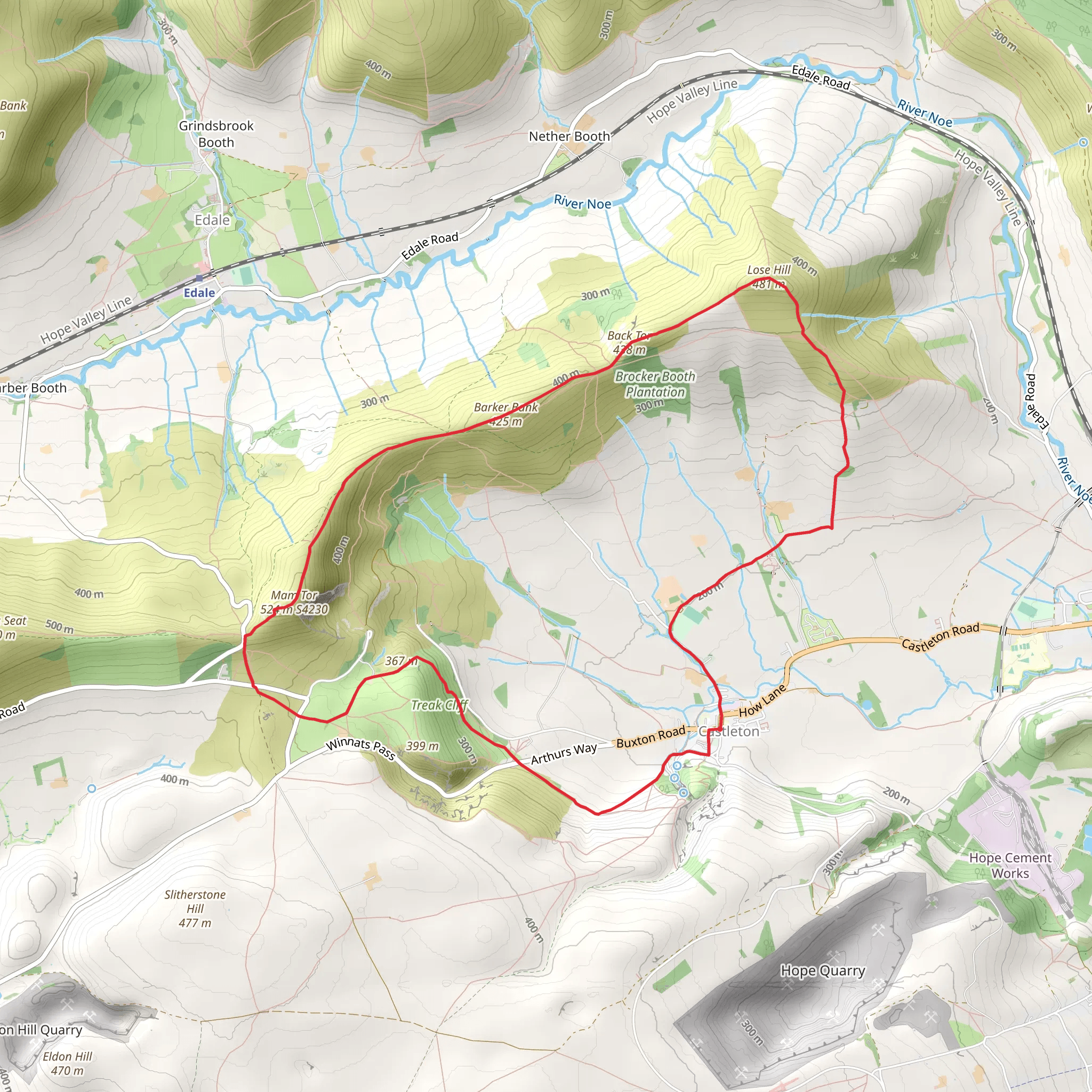 The Shivering Mountain mobile static map