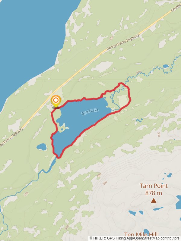 Byers Lake State Recreation Area Loop