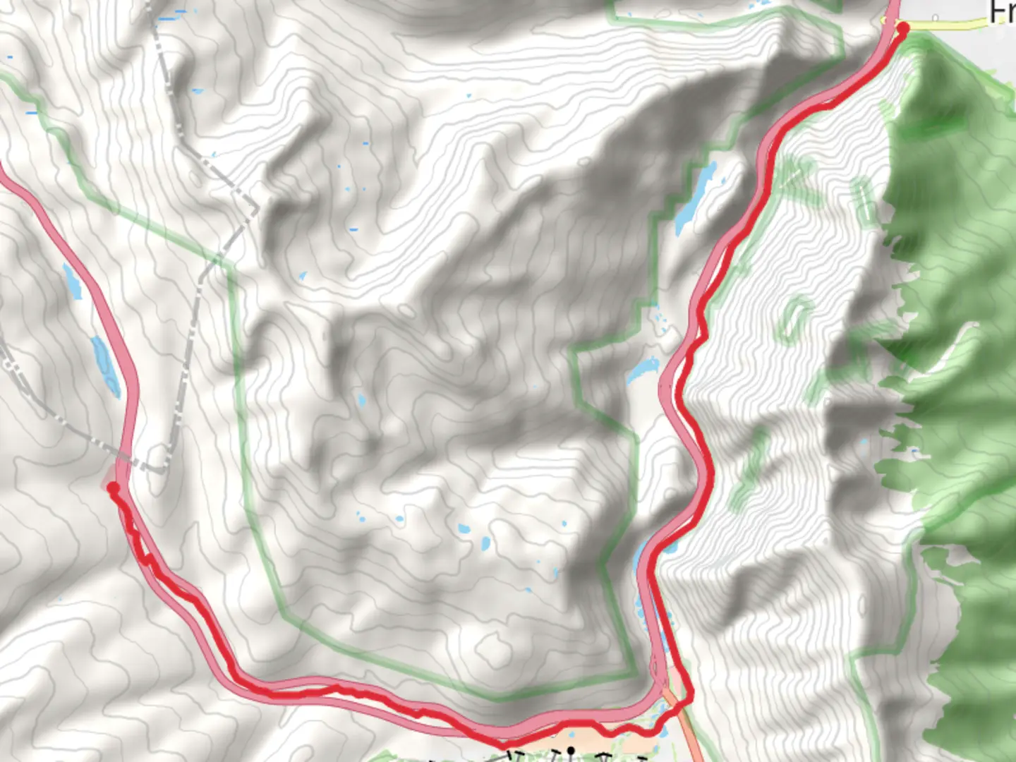 An image depicting the trail Tenmile Recpath and its surrounding area.