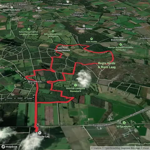 Halve Maan and Regte Heide and Riels Laag Loop