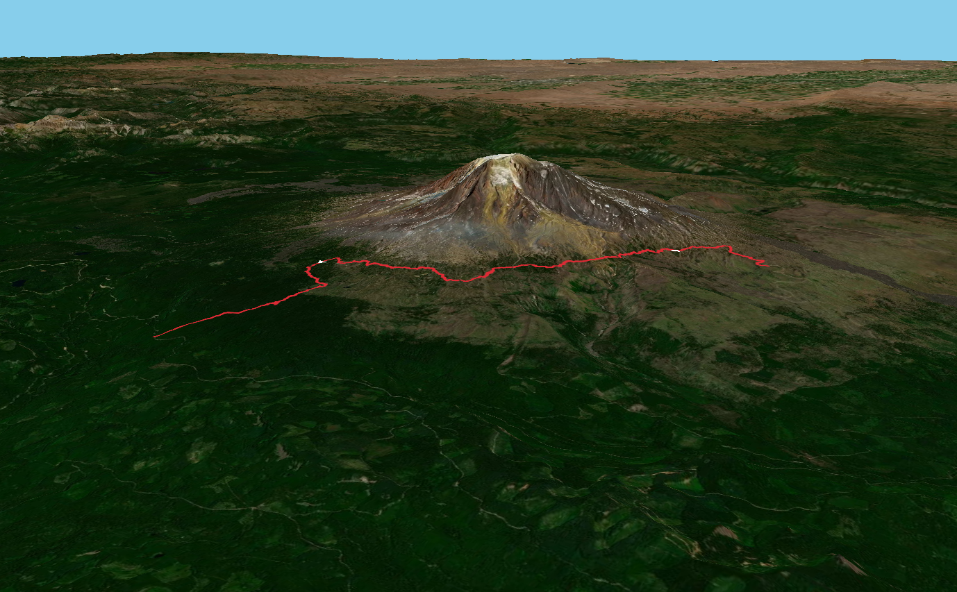 South Climb, Burnt Rock Peak and Riley Camp Trail