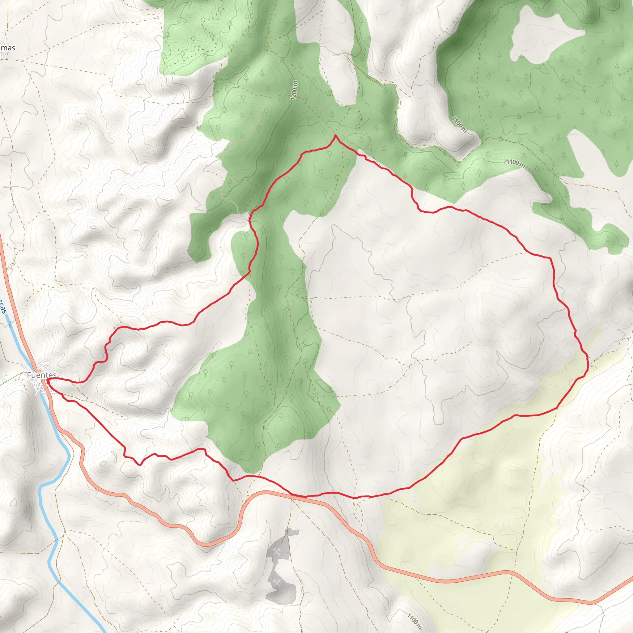 Path of the Navas PR CU 56 mobile static map