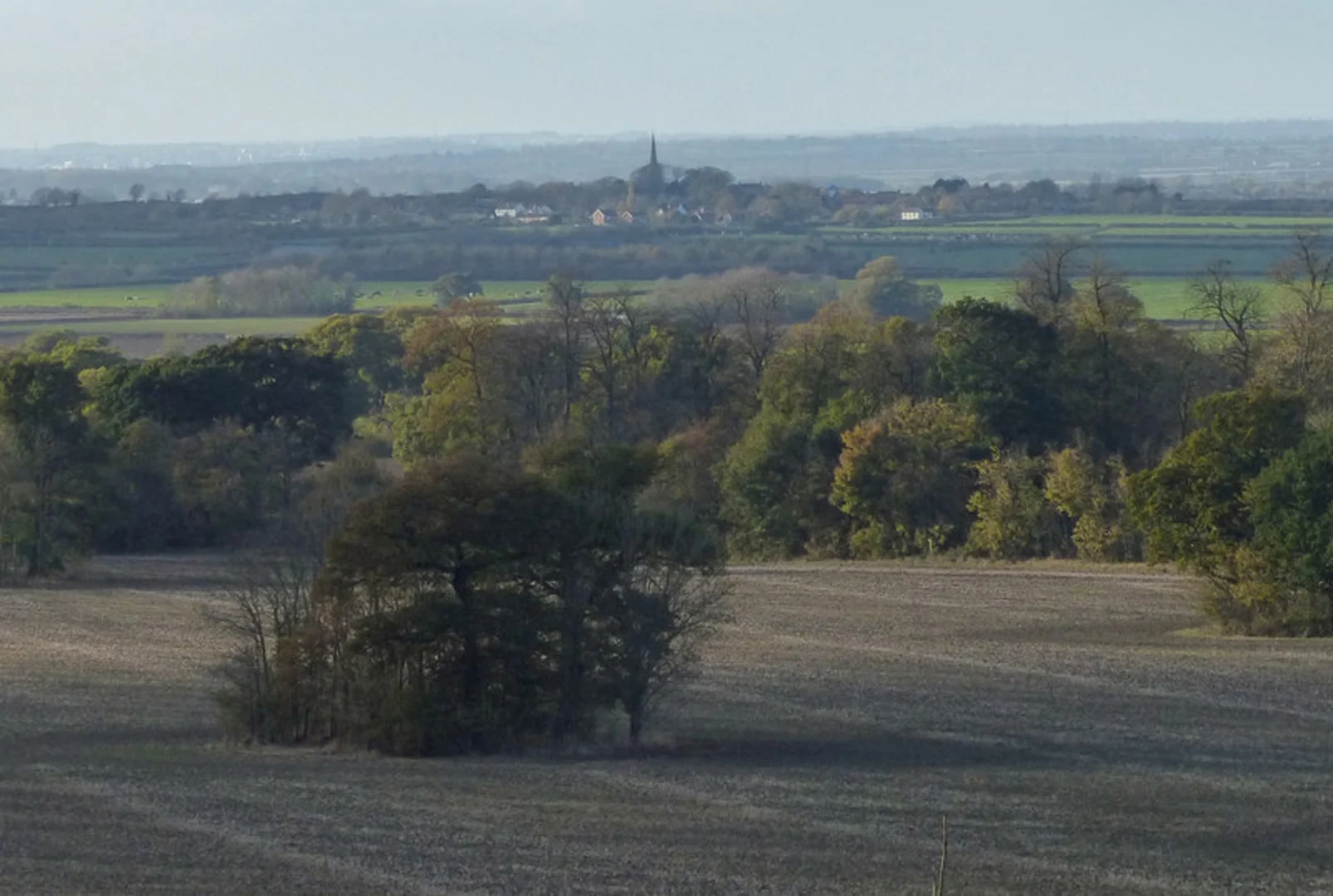 An image depicting the trail Vale of Belvoir Loop and its surrounding area.