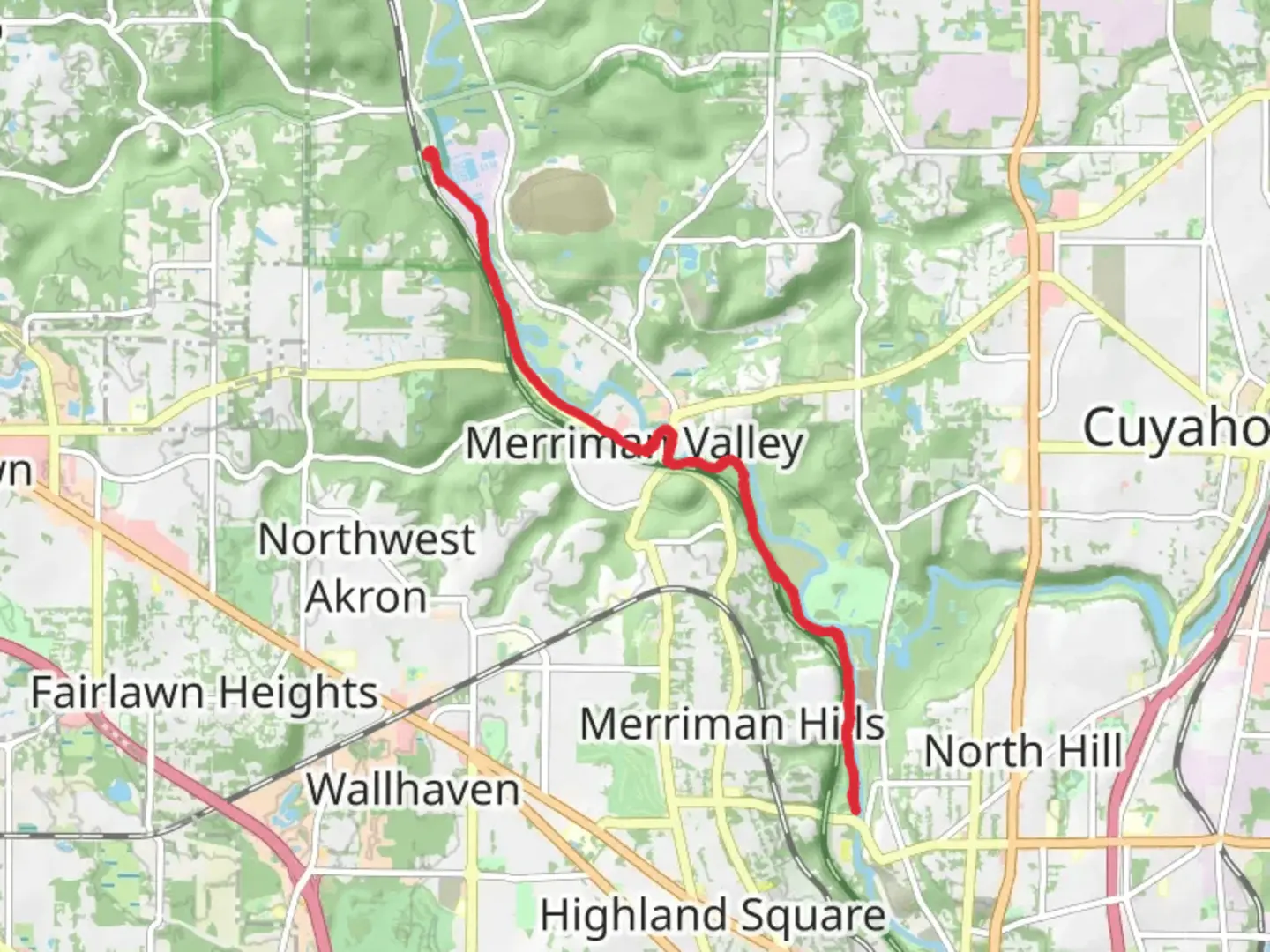 An image depicting the trail Ohio And Erie Canal Towpath Trail - Botzum and its surrounding area.