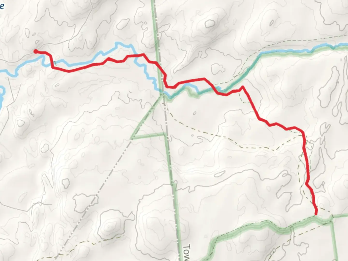 An image depicting the trail Long Pond Road Trail and its surrounding area.