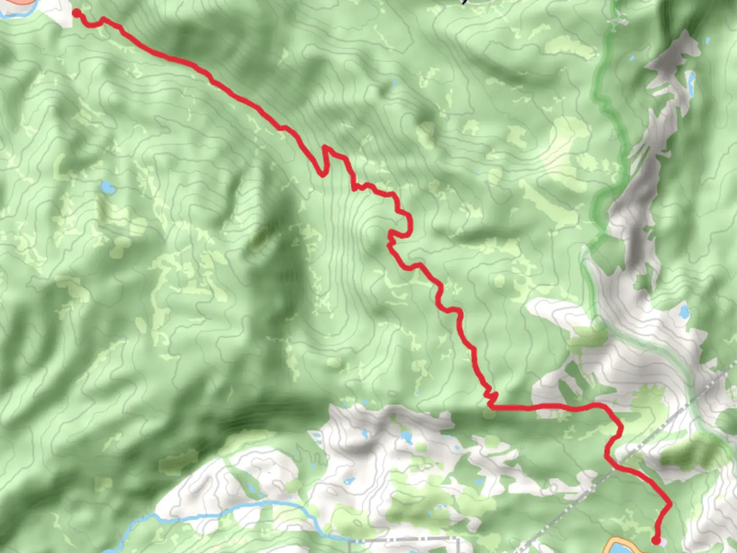 An image depicting the trail Strawberry Pass Trail and its surrounding area.