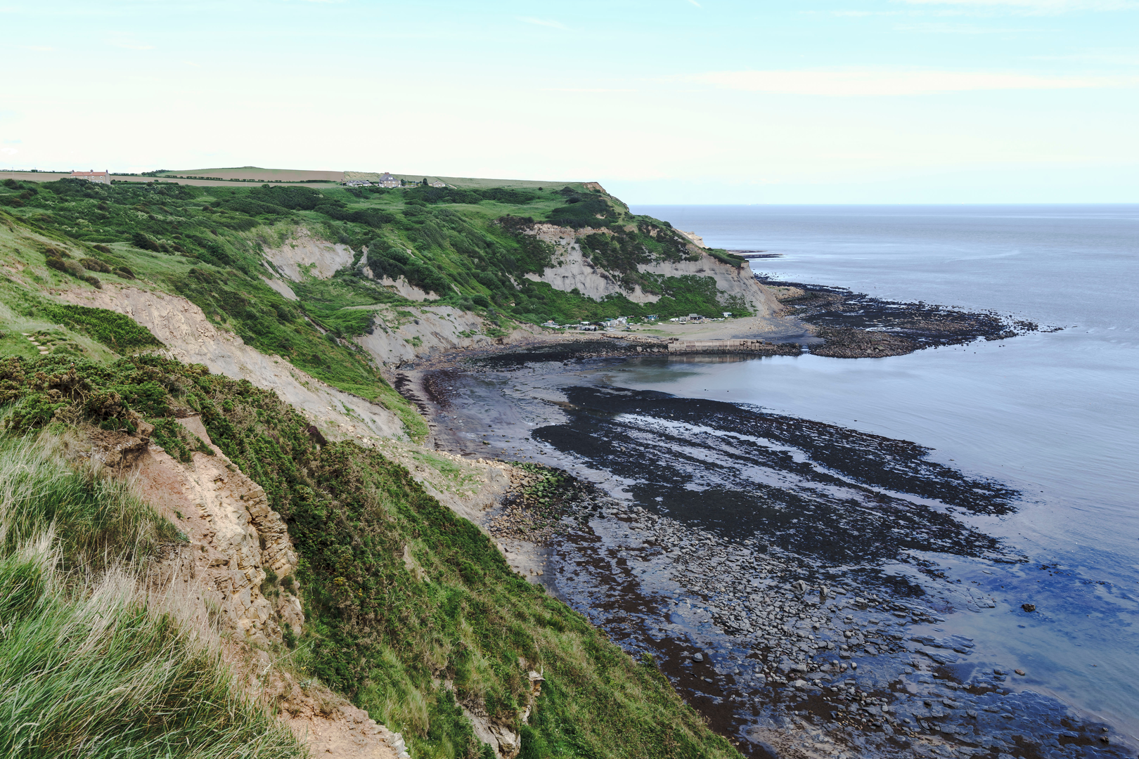 An image depicting the trail Runswick Bay to Staithes Walk and its surrounding area.
