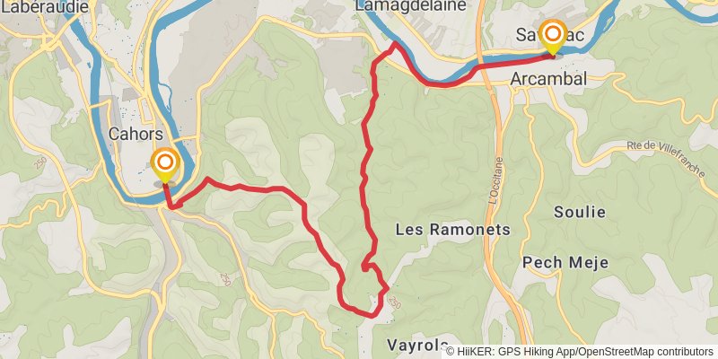 GR 36 stage 63 Map