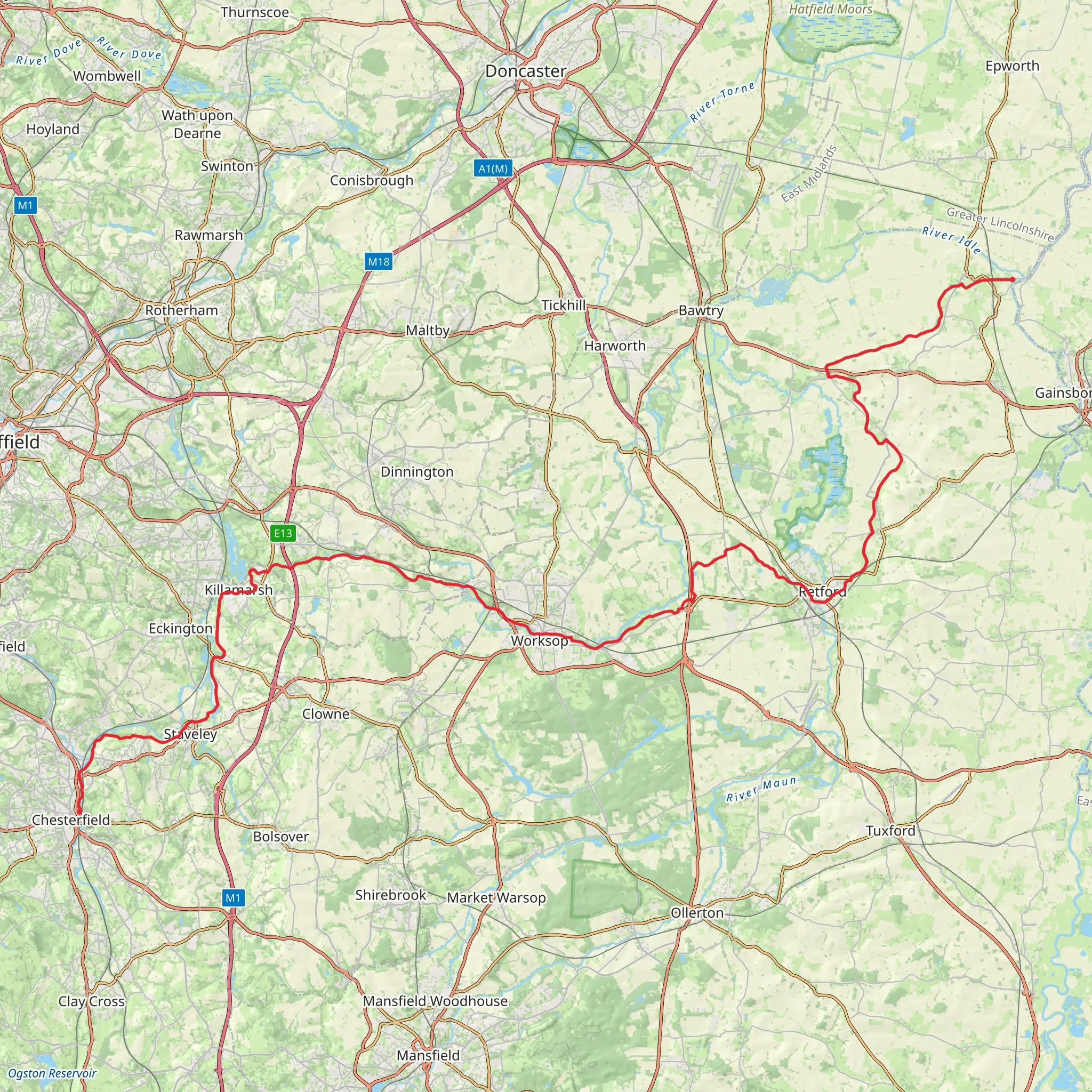 Cuckoo Way mobile static map