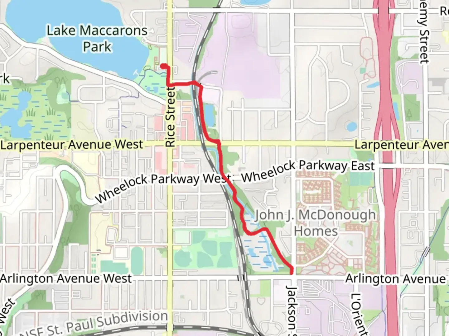 An image depicting the trail Trout Brook Trail and its surrounding area.