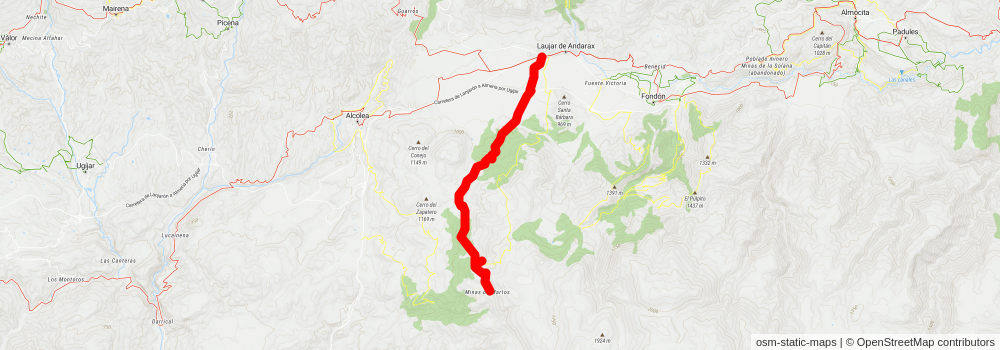 The Mines and Caparidán stage 2 Map