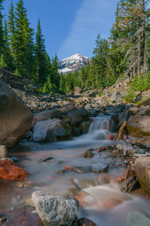 An image depicting the trail Pole Creek Trail and its surrounding area.