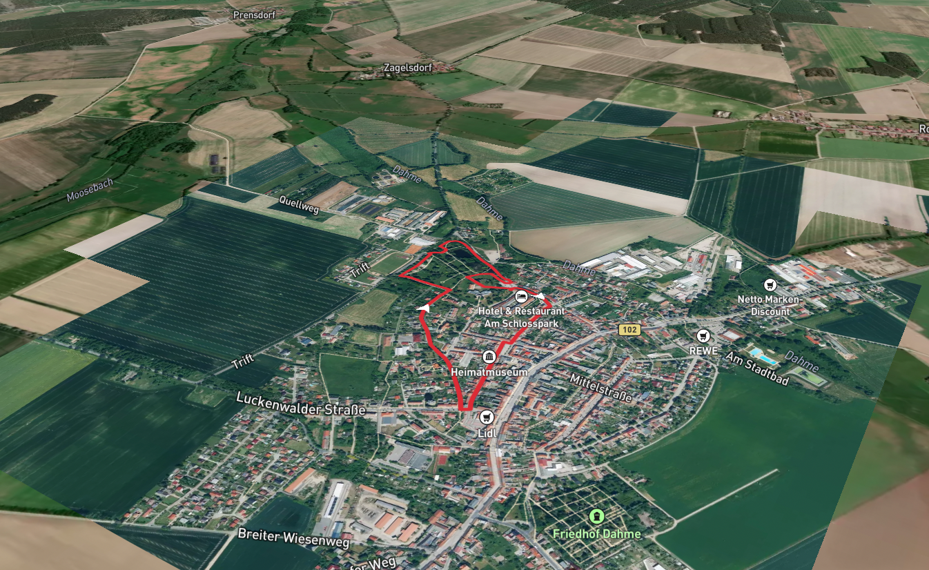 Schloßpark and Schlossteich Loop