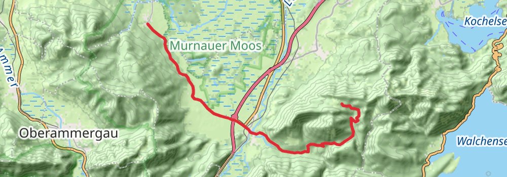 Maximiliansweg stage 13 Map