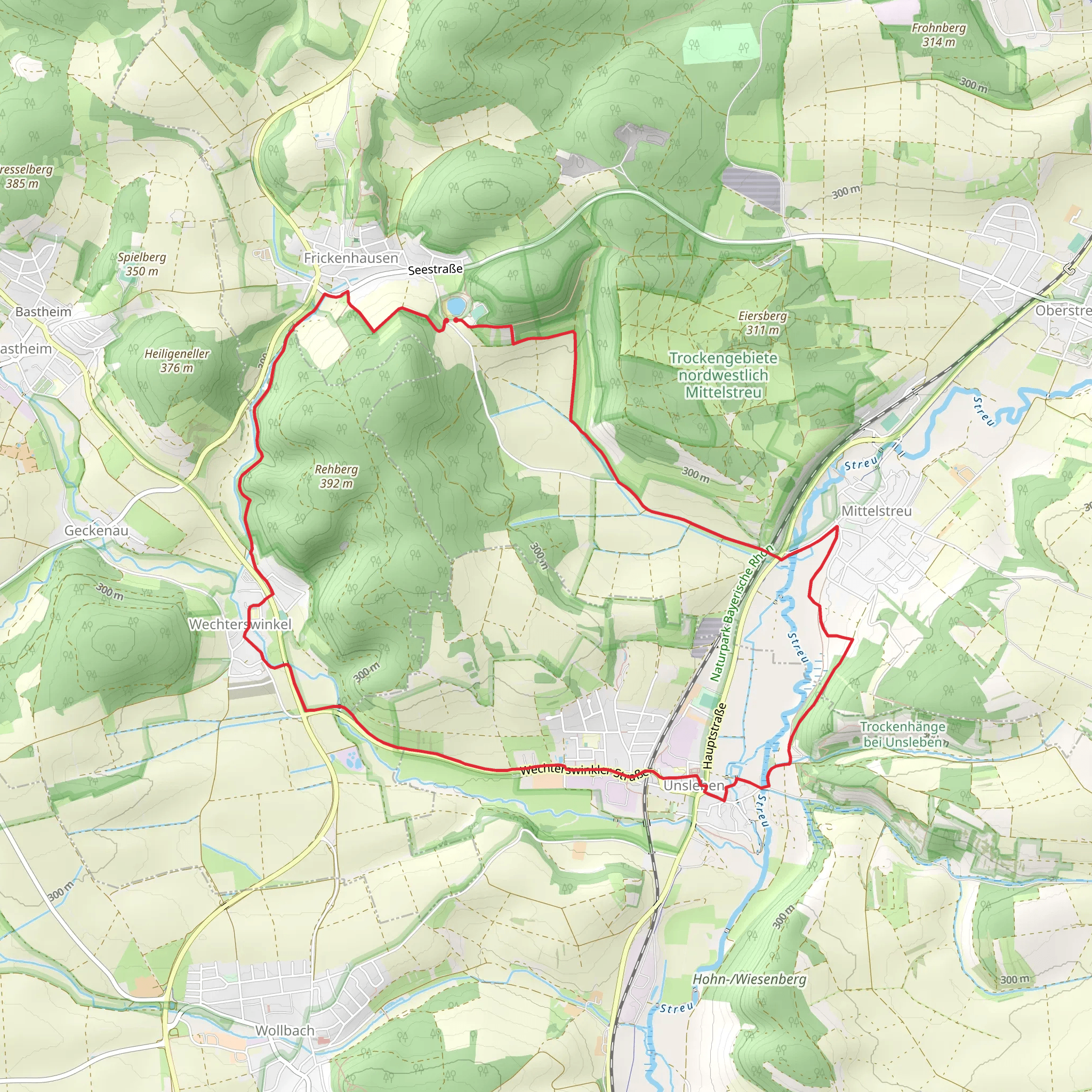 Via Romea and Klosterweg mobile static map