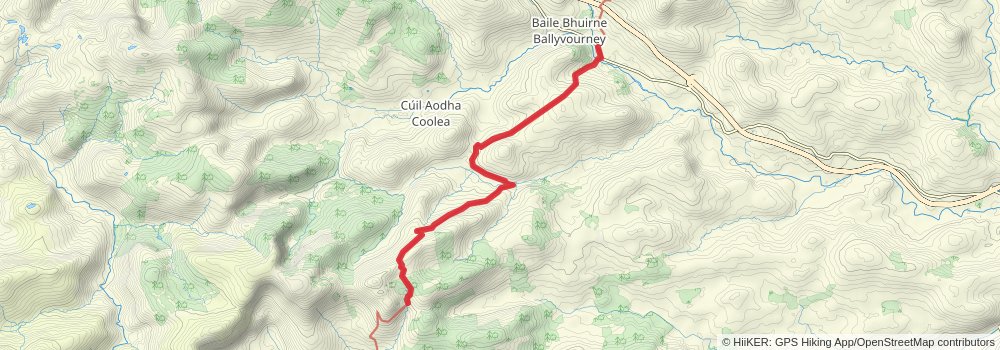 Beara Breifne Way stage 6 Map