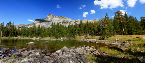 An image depicting the trail Spillway Lake Trail and its surrounding area.