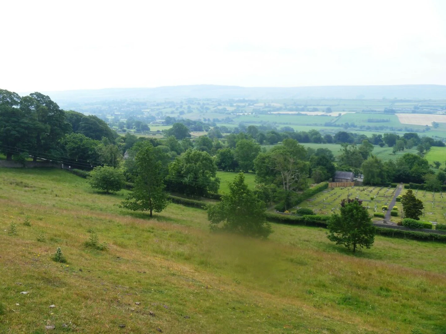 An image depicting the trail Leyburn, Harmby and Wensley Loop Walk and its surrounding area.