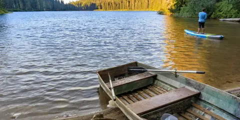 An image depicting the trail Juniper Ridge - Boundary Trail and its surrounding area.