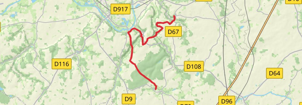 GR 655 Via Turonensis stage 34 Map