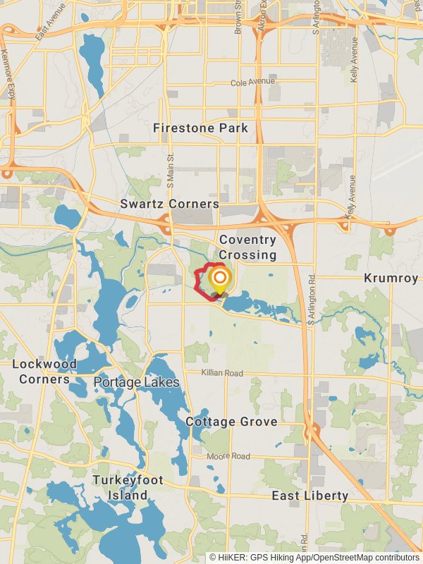 Little and Big Turtle Ponds - Firestone Metro Park Loop