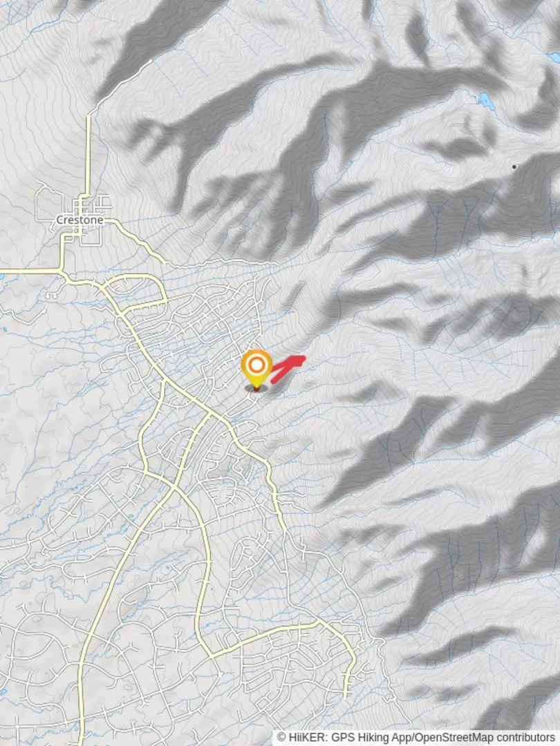 An image depicting the trail Willow creek Walk and its surrounding area.