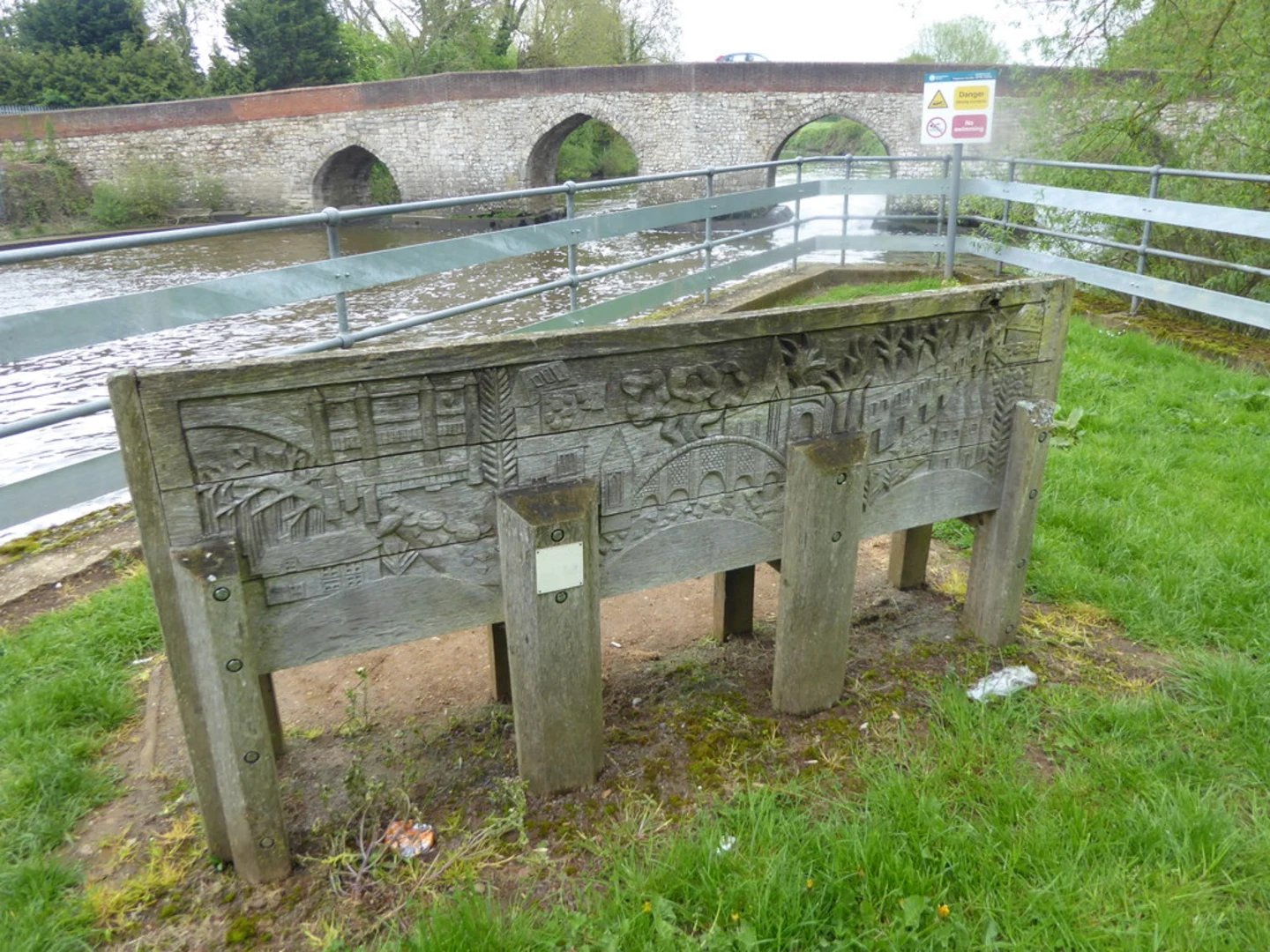 An image depicting the trail Wateringbury to Marden Walk and its surrounding area.