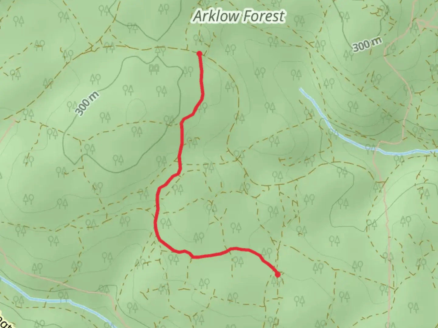 An image depicting the trail Jarrah Jaunt Walk and its surrounding area.