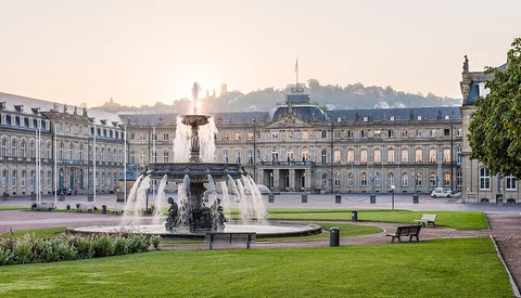 An image depicting the trail Reitweg and Türkenweg Loop and its surrounding area.