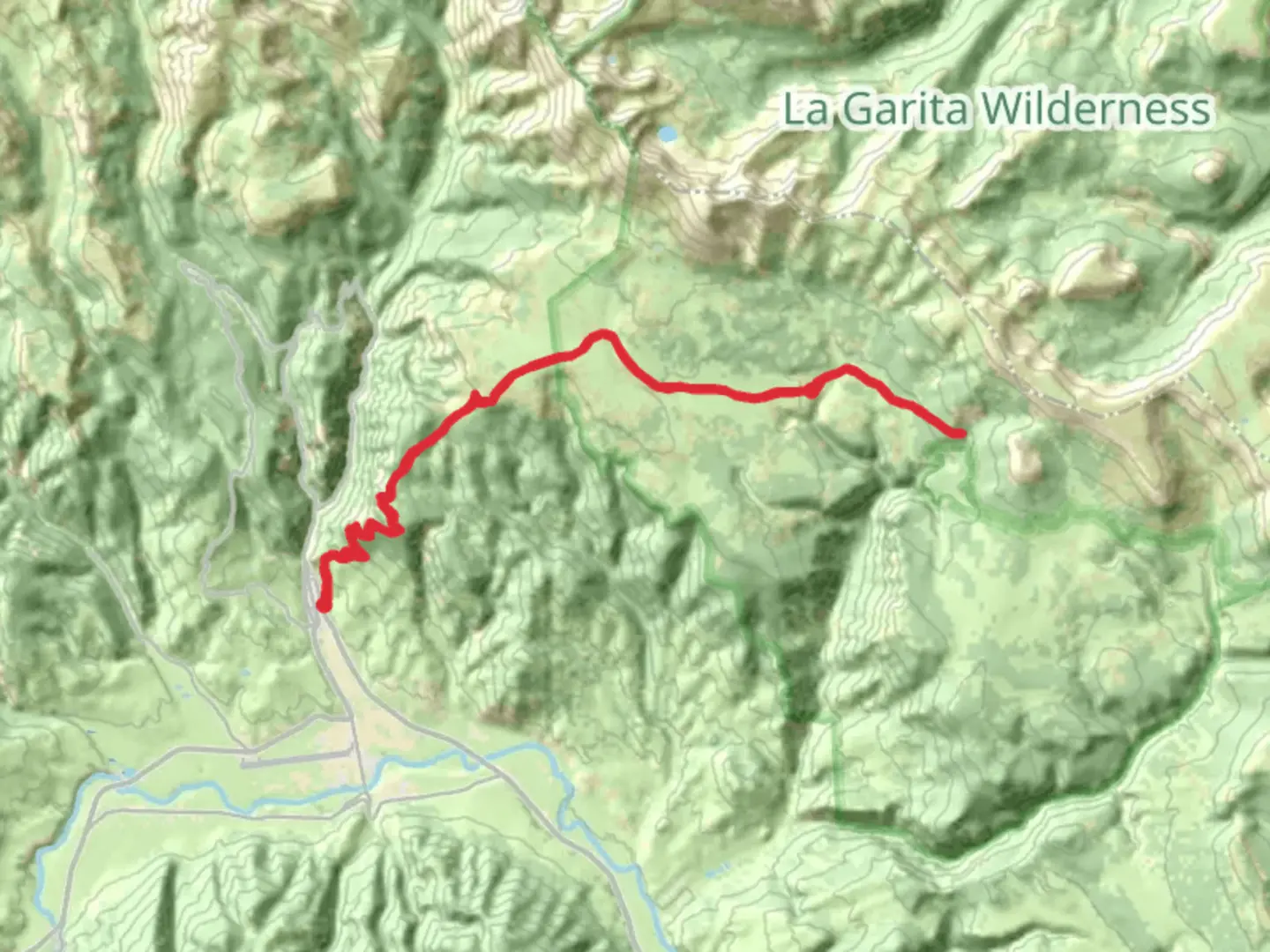 An image depicting the trail Inspiration - Wason Trail and its surrounding area.