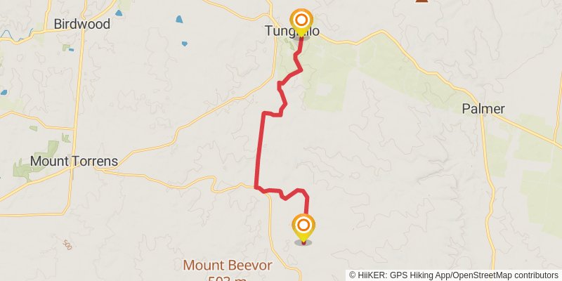 Lavender Federation Trail stage 4 Map
