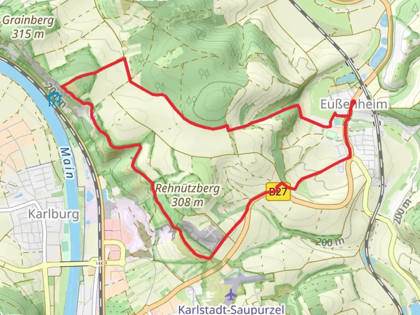 An image depicting the trail Edelweiss via Dohleweg and its surrounding area.