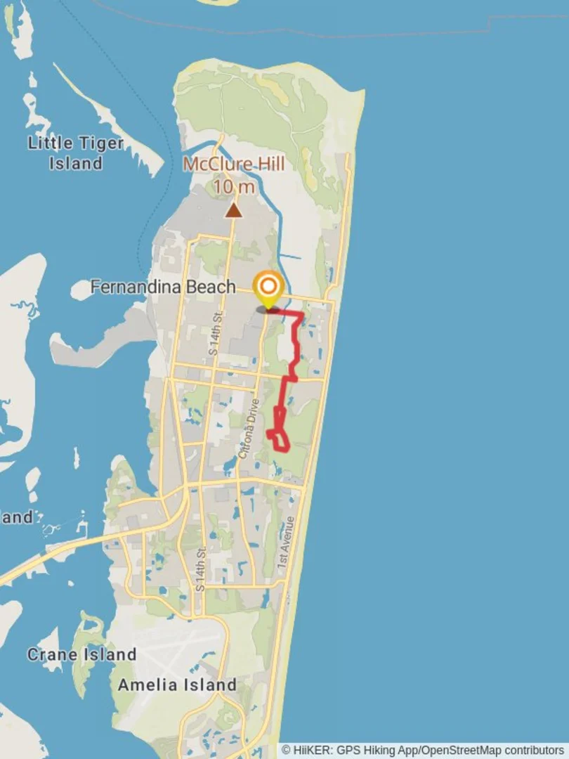 An image depicting the trail Citrona Road Walk and its surrounding area.