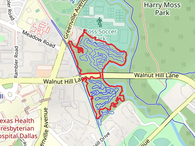 Blue and Green Loop - Harry S Moss Park