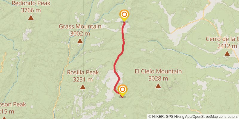 Skyline Trail stage 5 Map