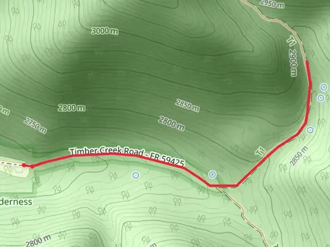 North Schell Peak Summit Route