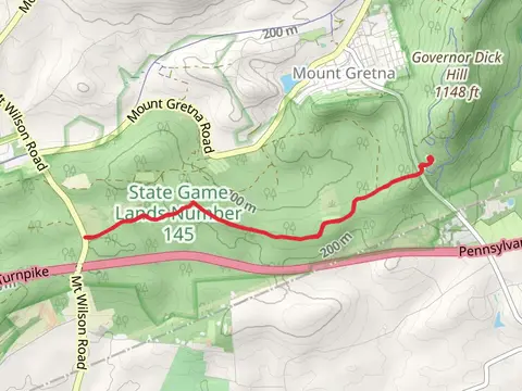 Clarence Schock Park to Mount Wilson Road Trail