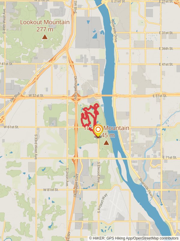 Pepsi Lake Loop - Turkey Mountain Urban Wilderness Area