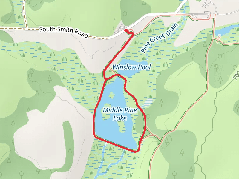 Middle Pine Lake Loop