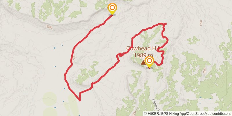 American Discovery Trail - Utah stage 6 Map